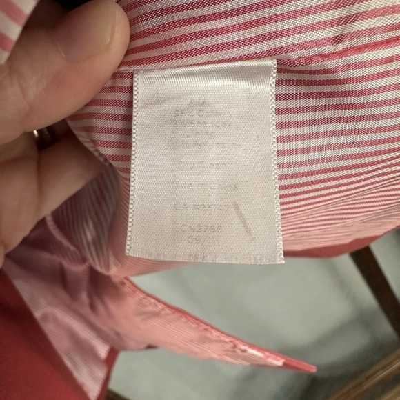 Talbots Women's Blazer Sz 8 Rose Pink Lined Cotton Suit 3 Buttons Preppy Career - Picture 5 of 7